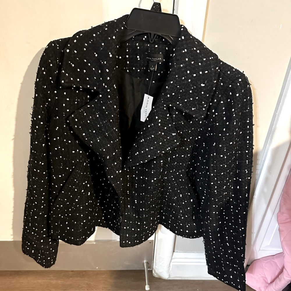 Ann Taylor Black Jacket - never worn with tags